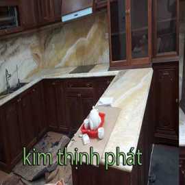 Mặt bàn đá hoa cương marble onyx